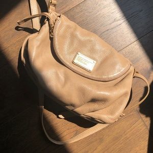 Marc Jacobs Taupe Leather Crossbody
